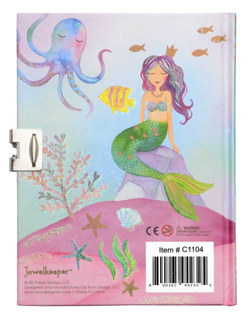 Mermaid Dreams Locking Diary    