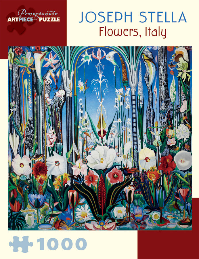 Flowers, Italy - Joseph Stella 1000 Piece Puzzle    