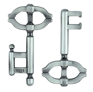 Key II - Hanayama Puzzle Level 2    