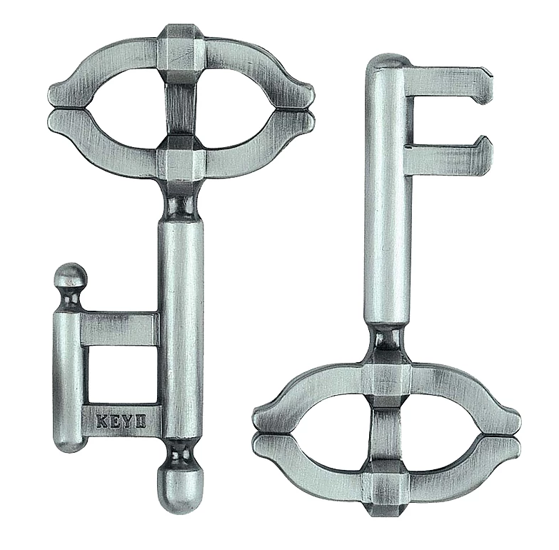 Key II - Hanayama Puzzle Level 2    