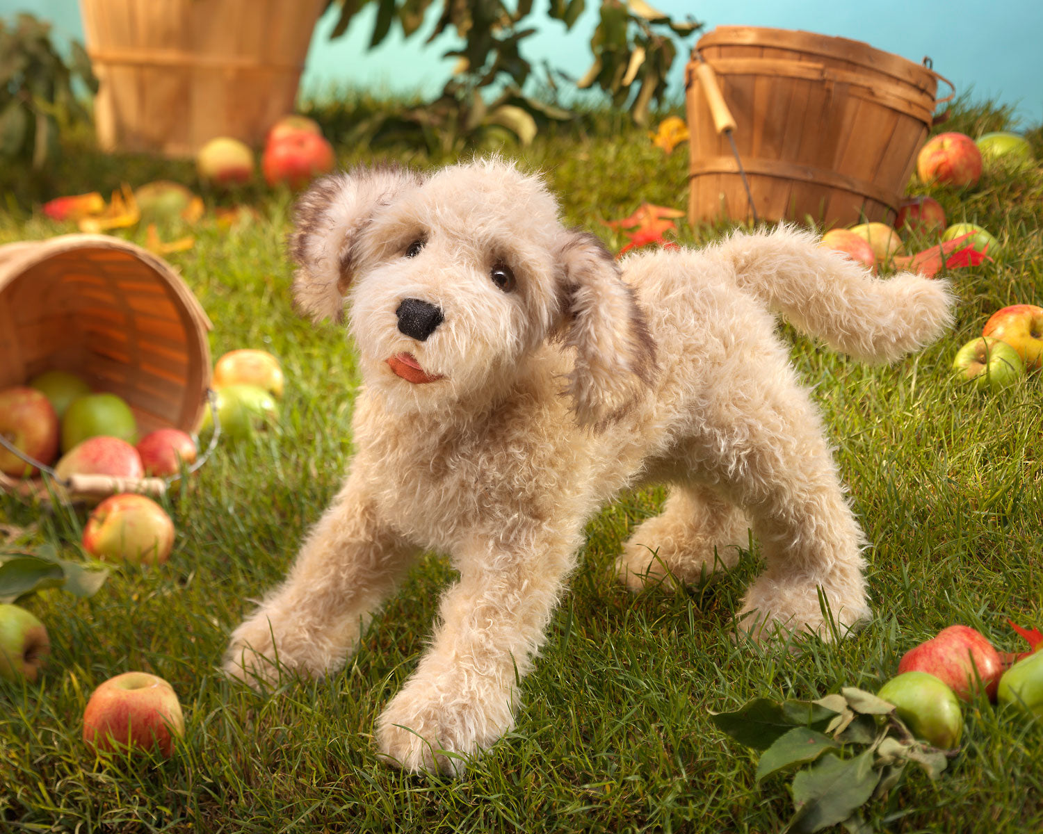 Folkmanis Puppet - Labradoodle    