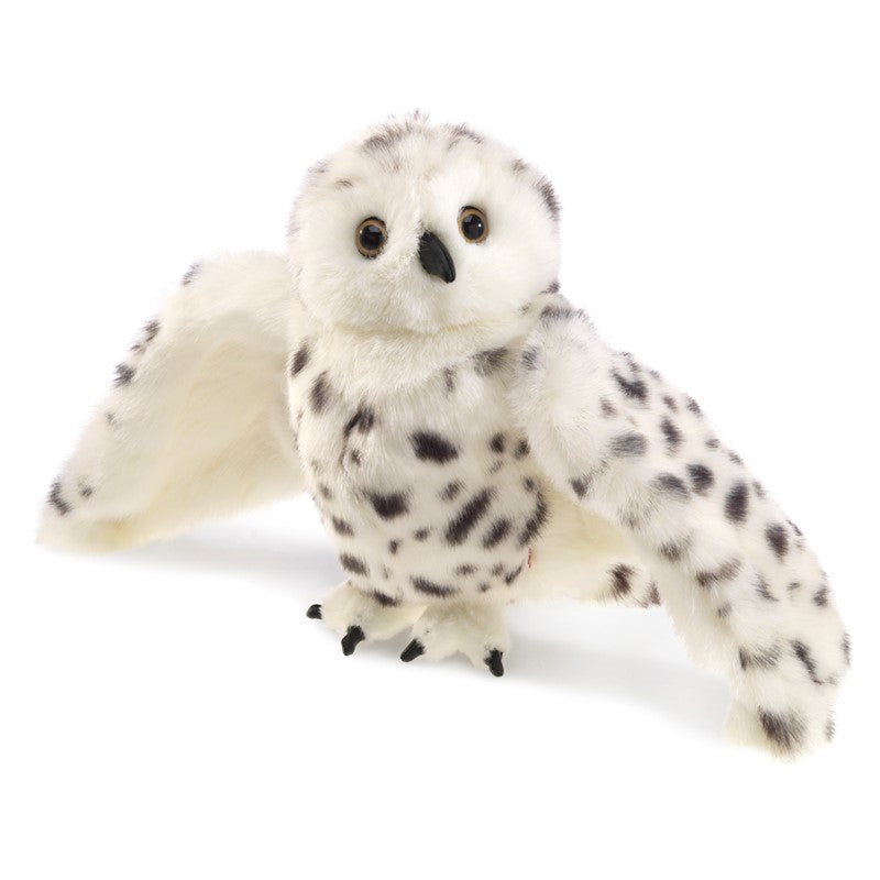 Folkmanis Puppet - Snowy Owl    