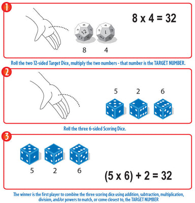 Math Dice - For All Math Levels    