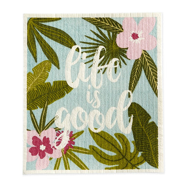 Swedish Dishcloth - Life Is Good    