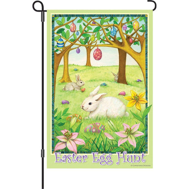 Easter Egg Hunt - Garden Flag    
