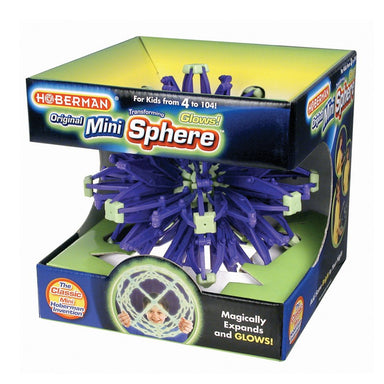 Mini Hoberman Sphere - Expanding Universe Glow In The Dark    