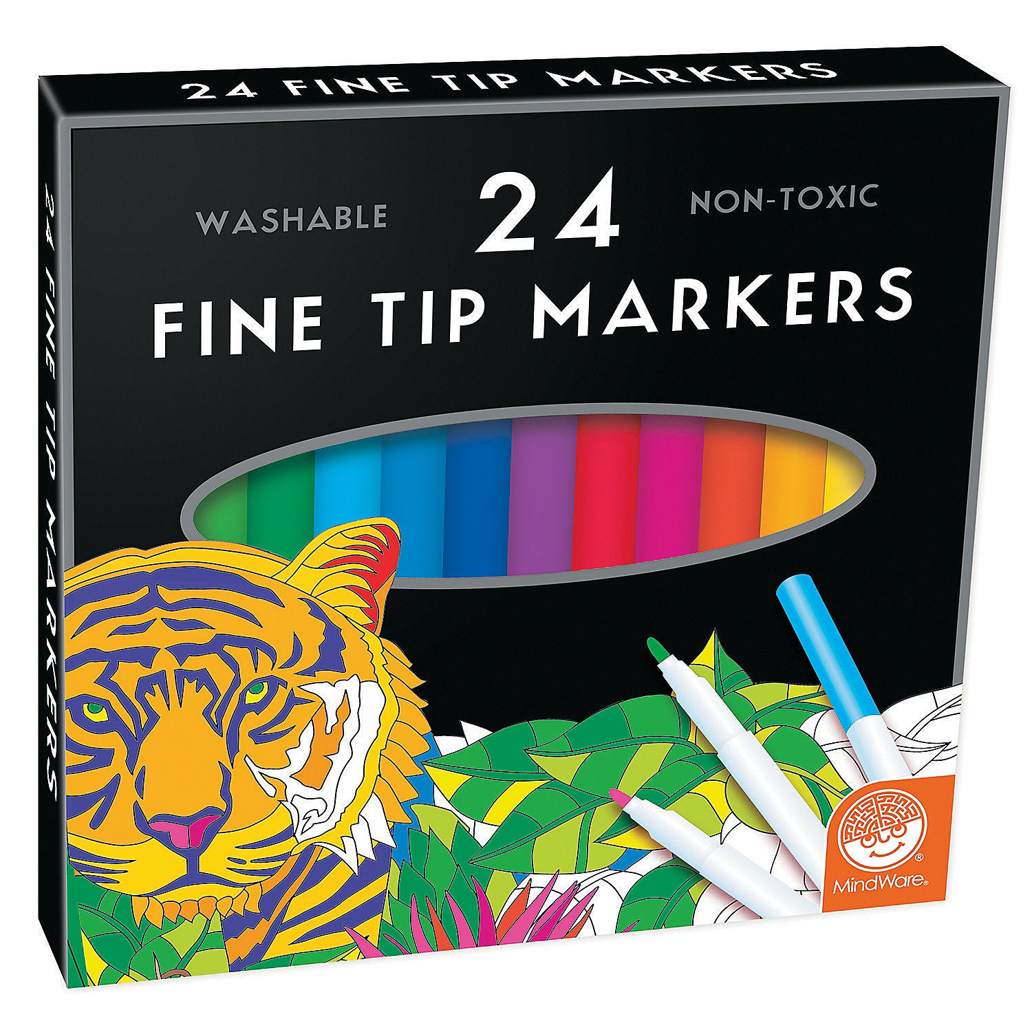 24 Fine Tip Markers    