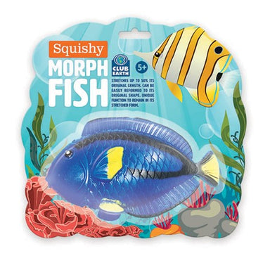 Squishy Morph Fish - Blue or Orange    