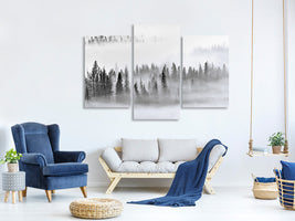 modern-3-piece-canvas-print-foggy-forest