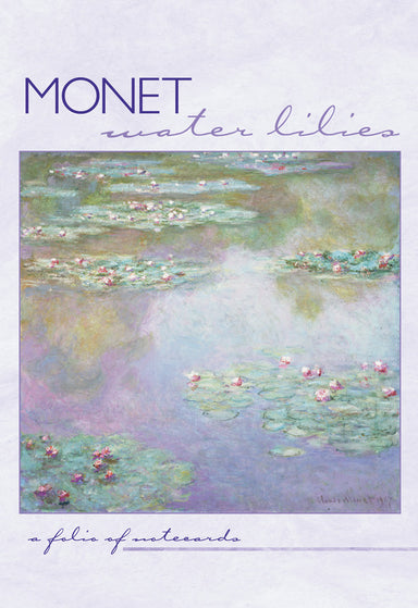 Monet Water Lilies Assorted Notecard Folio    