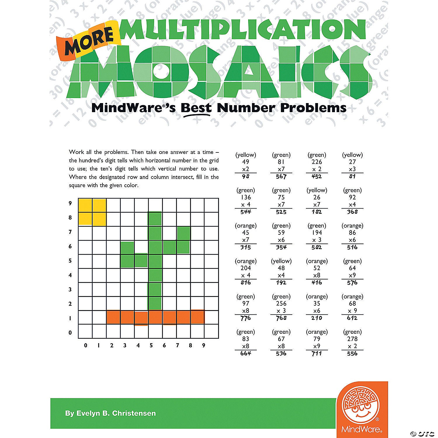 More Multiplication Mosaics    