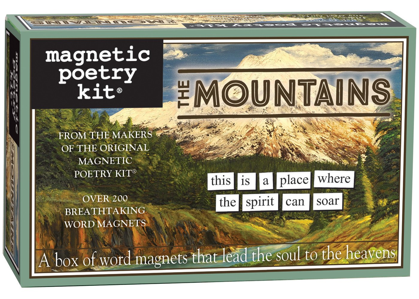 Magnetic Poetry - The Mountains    