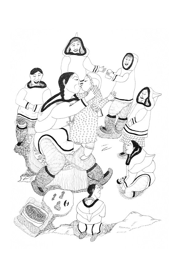 A Celebration of Inuit Life - Napachie Pootoogook Drawings from Cape Dorset    