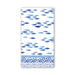 The Shore B Hostess Napkins - Blue and White    