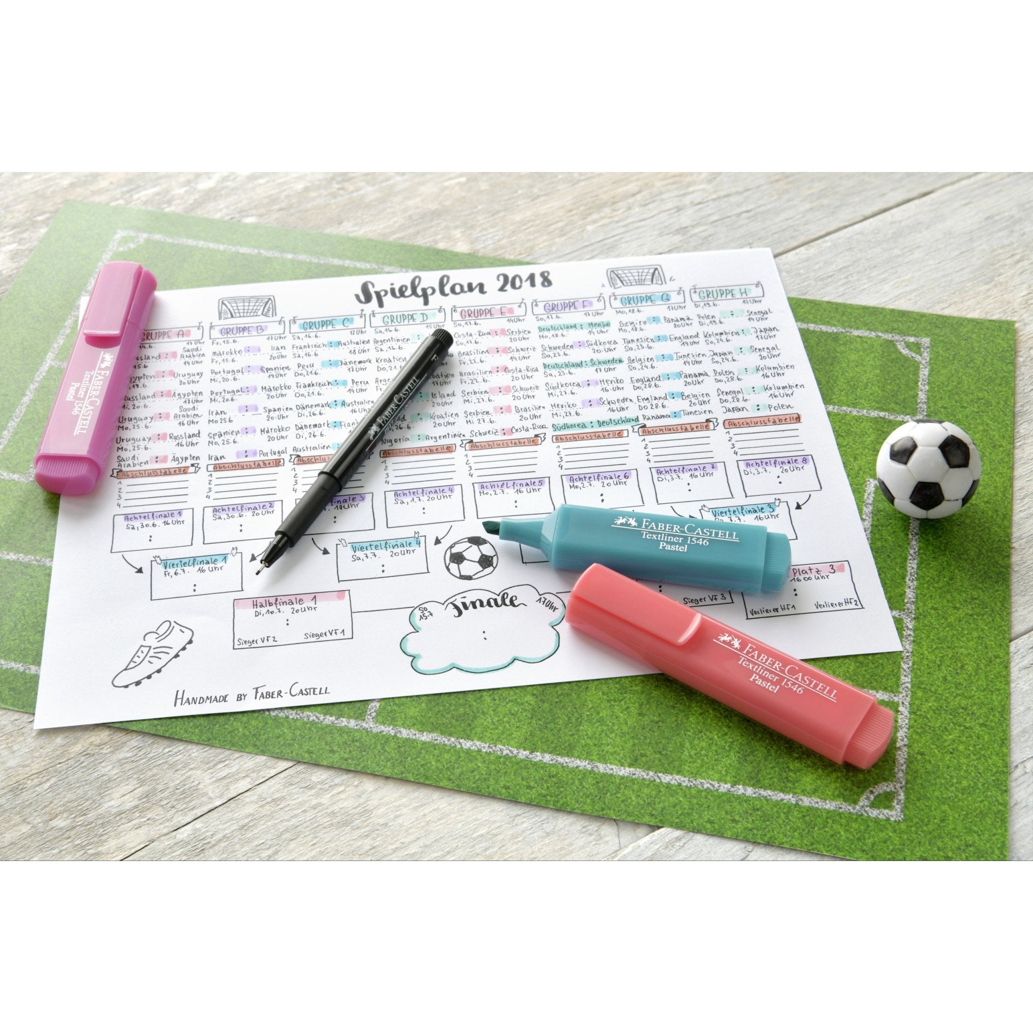 Pastel Textliner Highlighters - Set of 8    