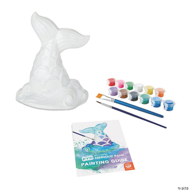 Paint Your Own Mermaid Piggy Bank    