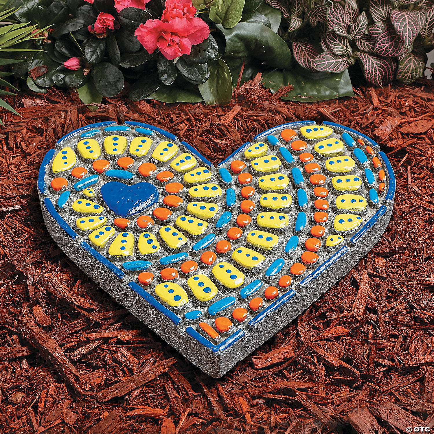 Paint Your Own Stepping Stone - Heart    