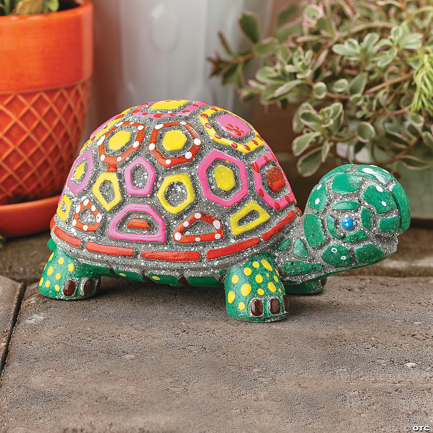 Paint Your Own Stone Turtle    