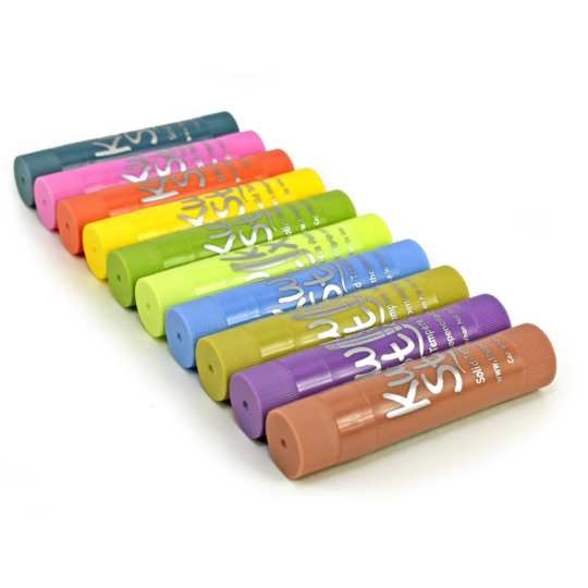 Kwik Stix Solid Tempera Paint - 10 Pastel Colors    