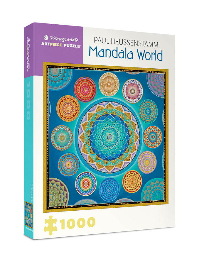 Mandala World - 1000 Piece Paul Heussenstamm Puzzle    
