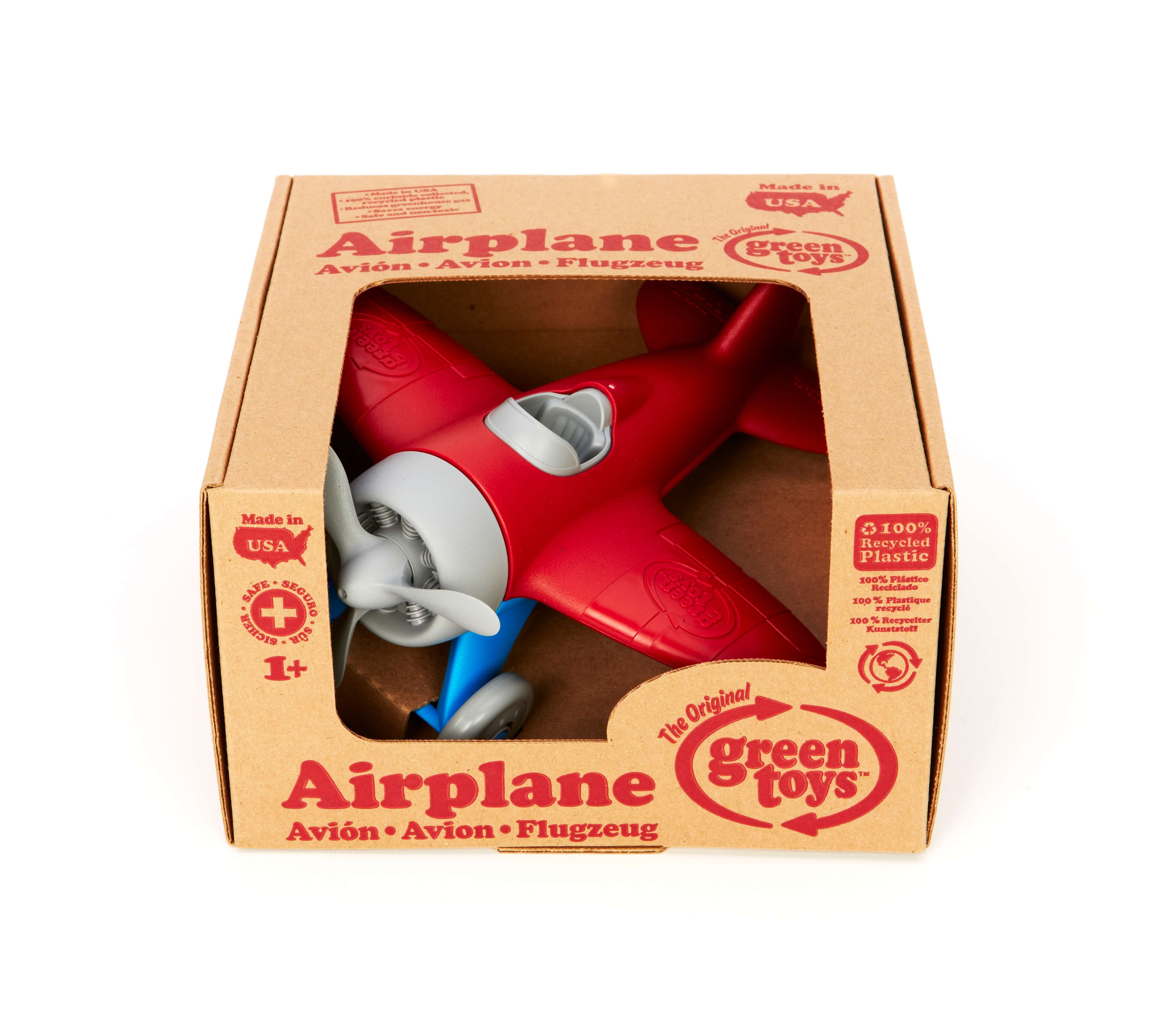 Green Toys Airplane - Red    