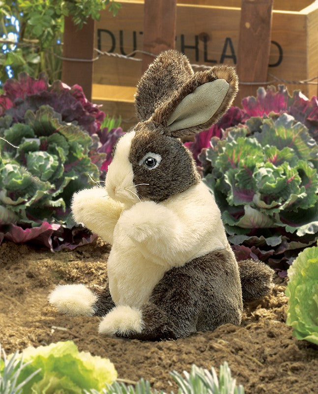 Folkmanis Puppet - Baby Dutch Rabbit    