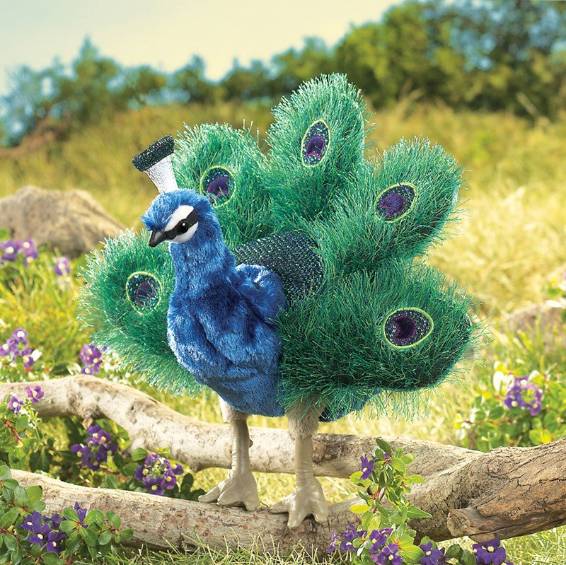 Folkmanis Puppet - Peacock    