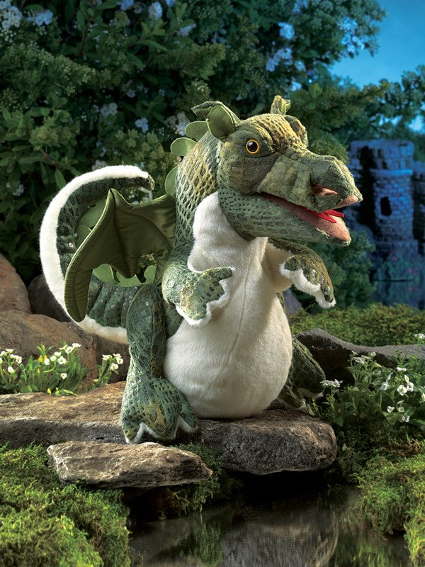 Folkmanis Puppet - Baby Dragon    