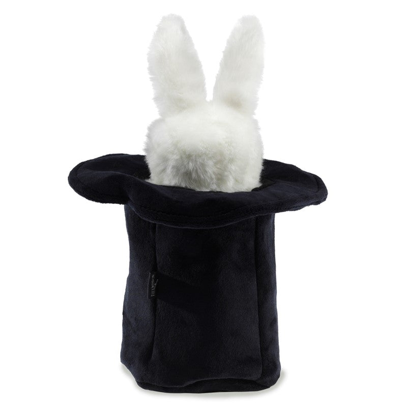 Folkmanis Puppet - Rabbit In Hat    