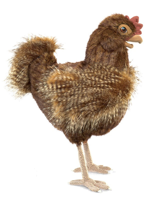 Folkmanis Puppet - Red Hen    