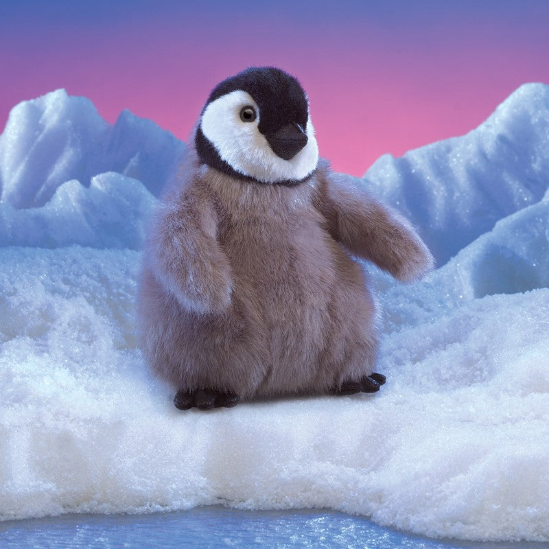 Folkmanis Puppet - Baby Emperor Penguin    