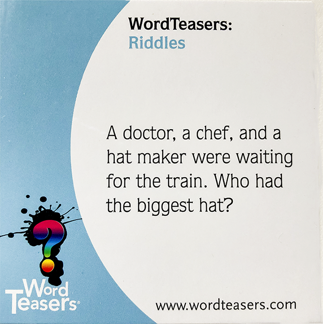 Word Teasers Riddles    