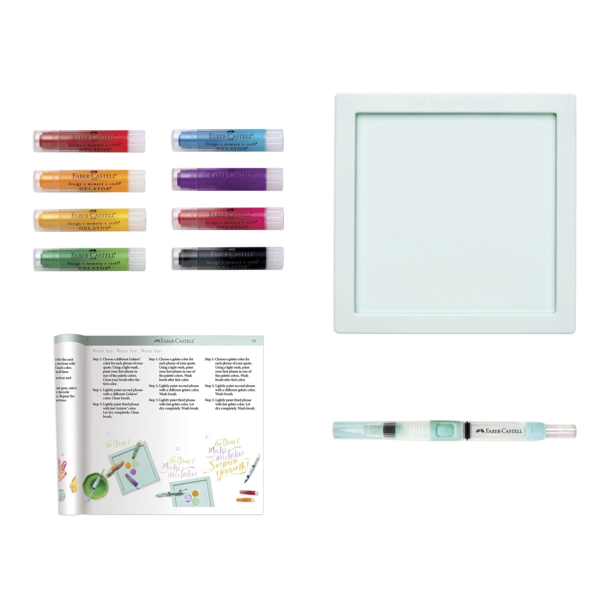 Intro to Watercolors With Gelatos    