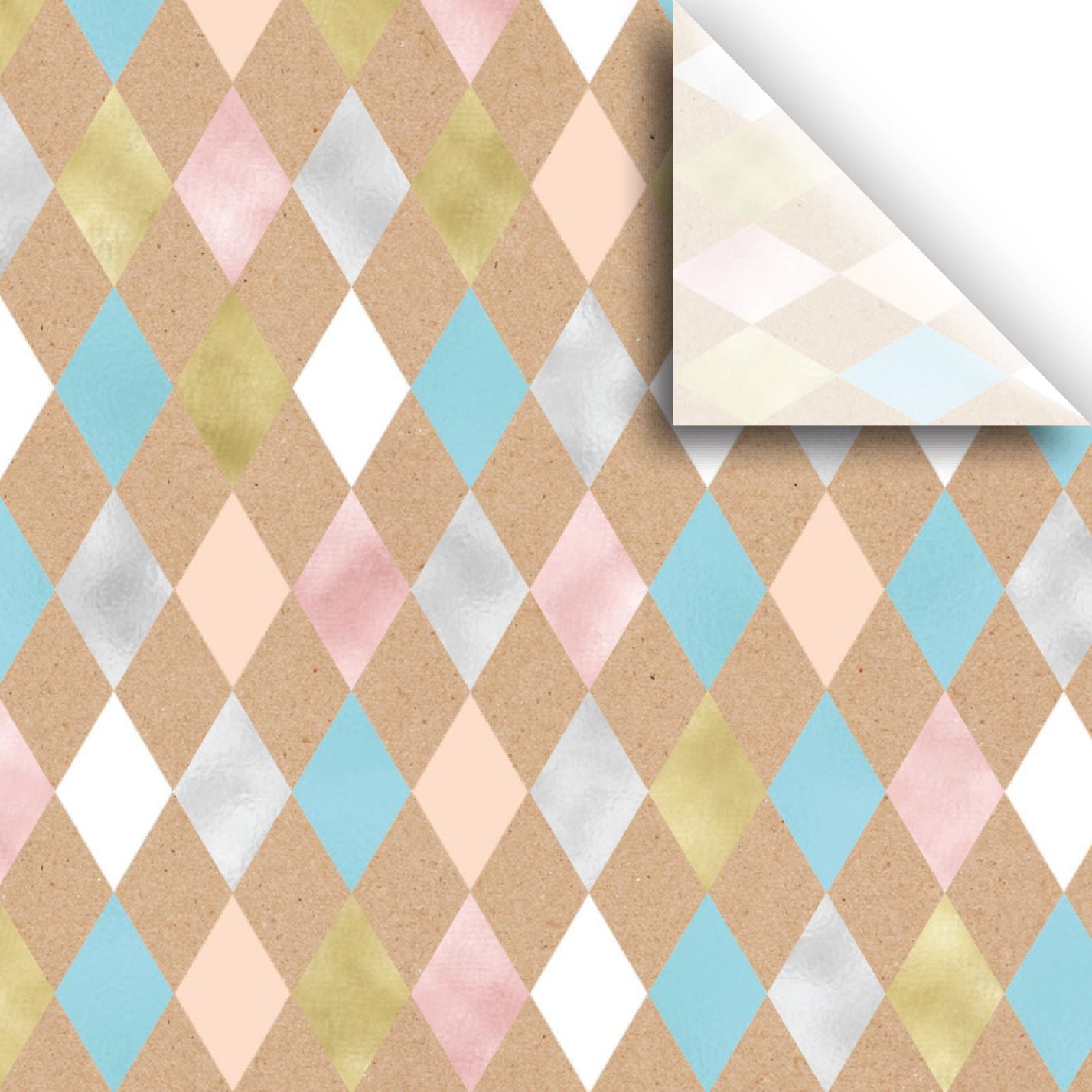 Tissue Paper - Harlequin Sherbet    
