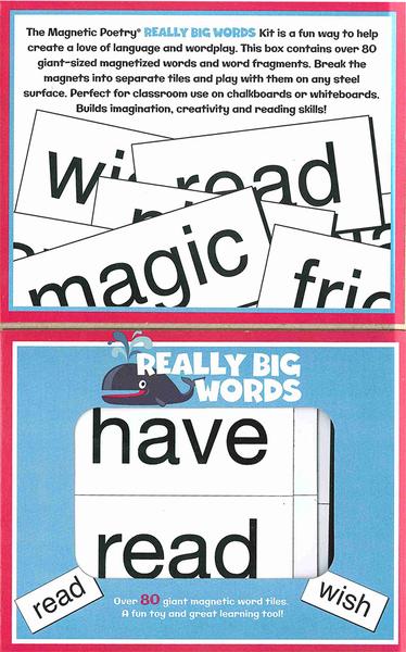 Magnetic Poetry Kids - Really Big Words    