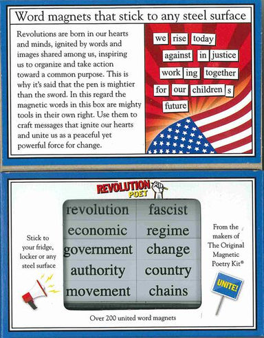 Magnetic Poetry - Revolution Poet    