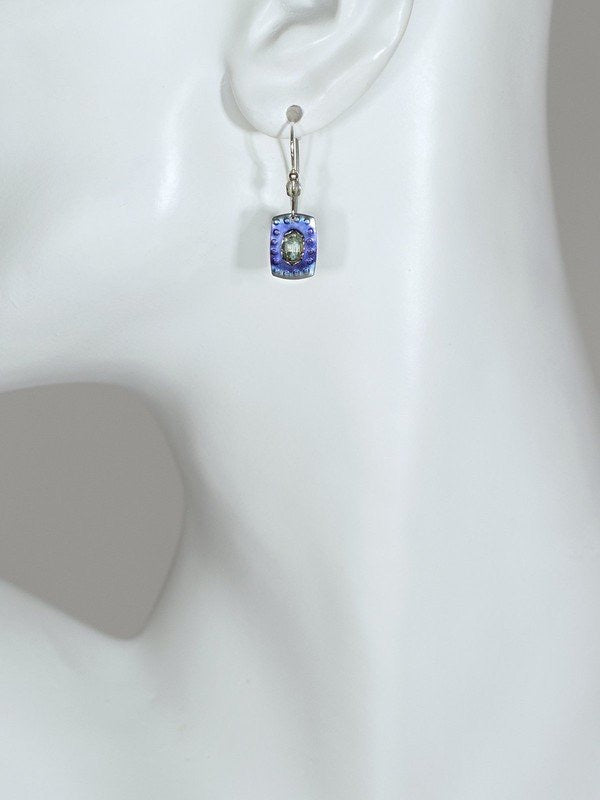 Holly Yashi Shoreline Earrings - Denim Blue    