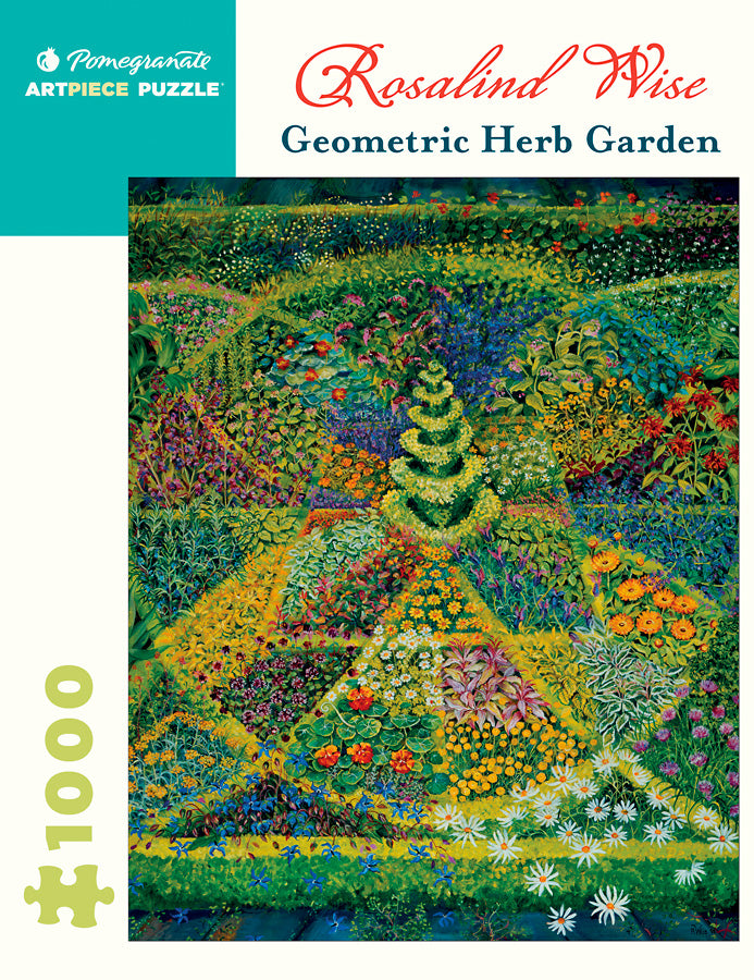 Geometric Herb Garden - Rosalind Wise 1000 Piece Puzzle    