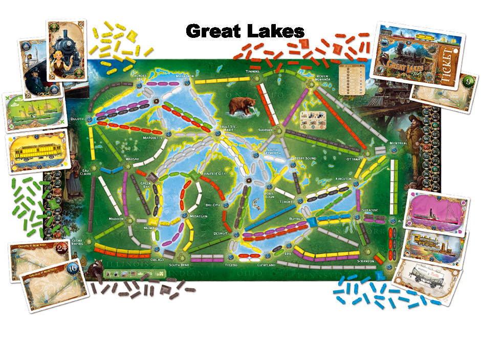 Ticket to Ride - Rails and Sails    