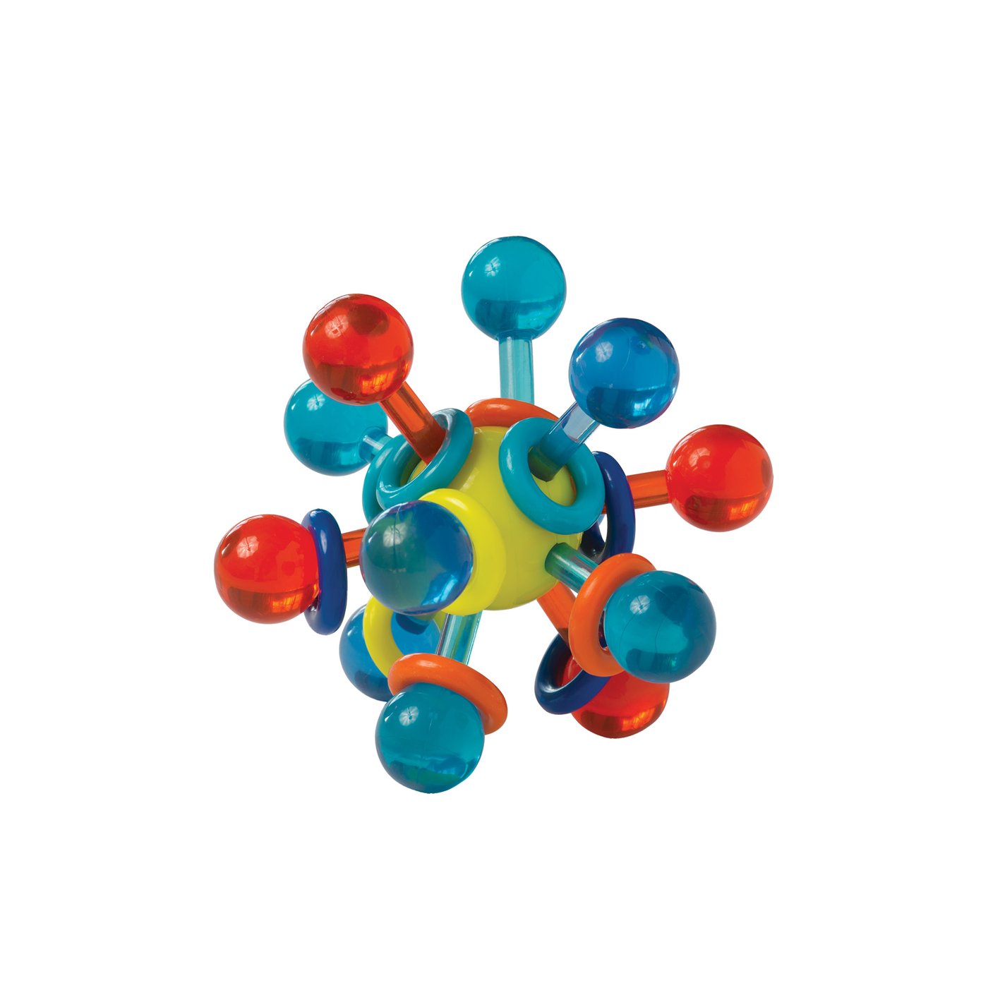 Transparent Atom Teether    