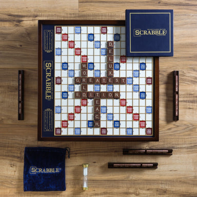 Deluxe Edition Wooden Scrabble    