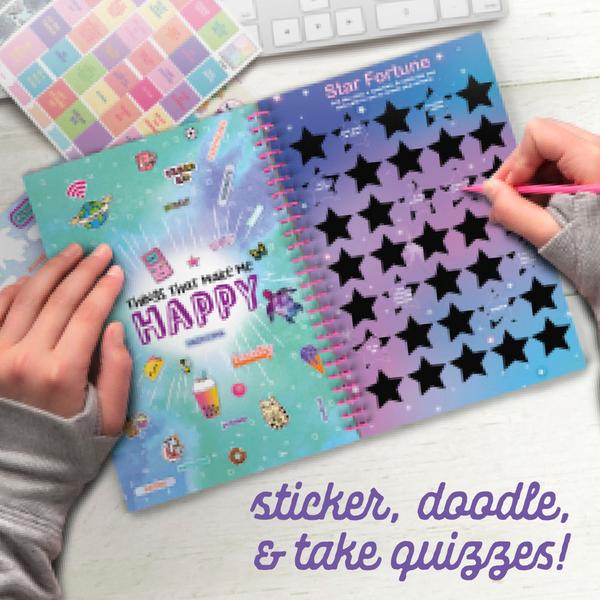 All About Me Scratch & Sticker Journal    