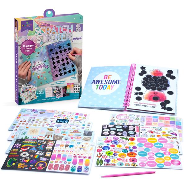 All About Me Scratch & Sticker Journal    