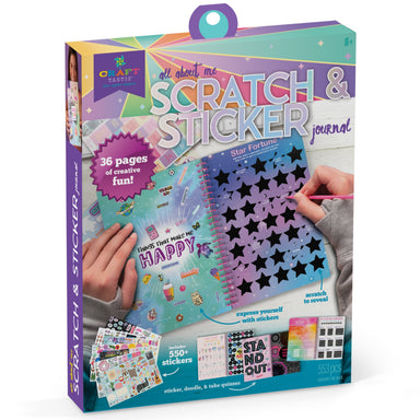 All About Me Scratch & Sticker Journal    
