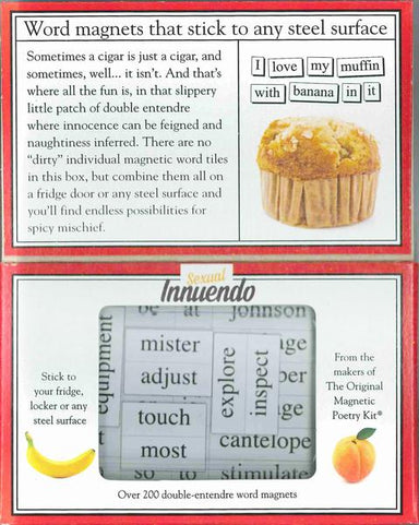 Magnetic Poetry - Sexual Innuendo    