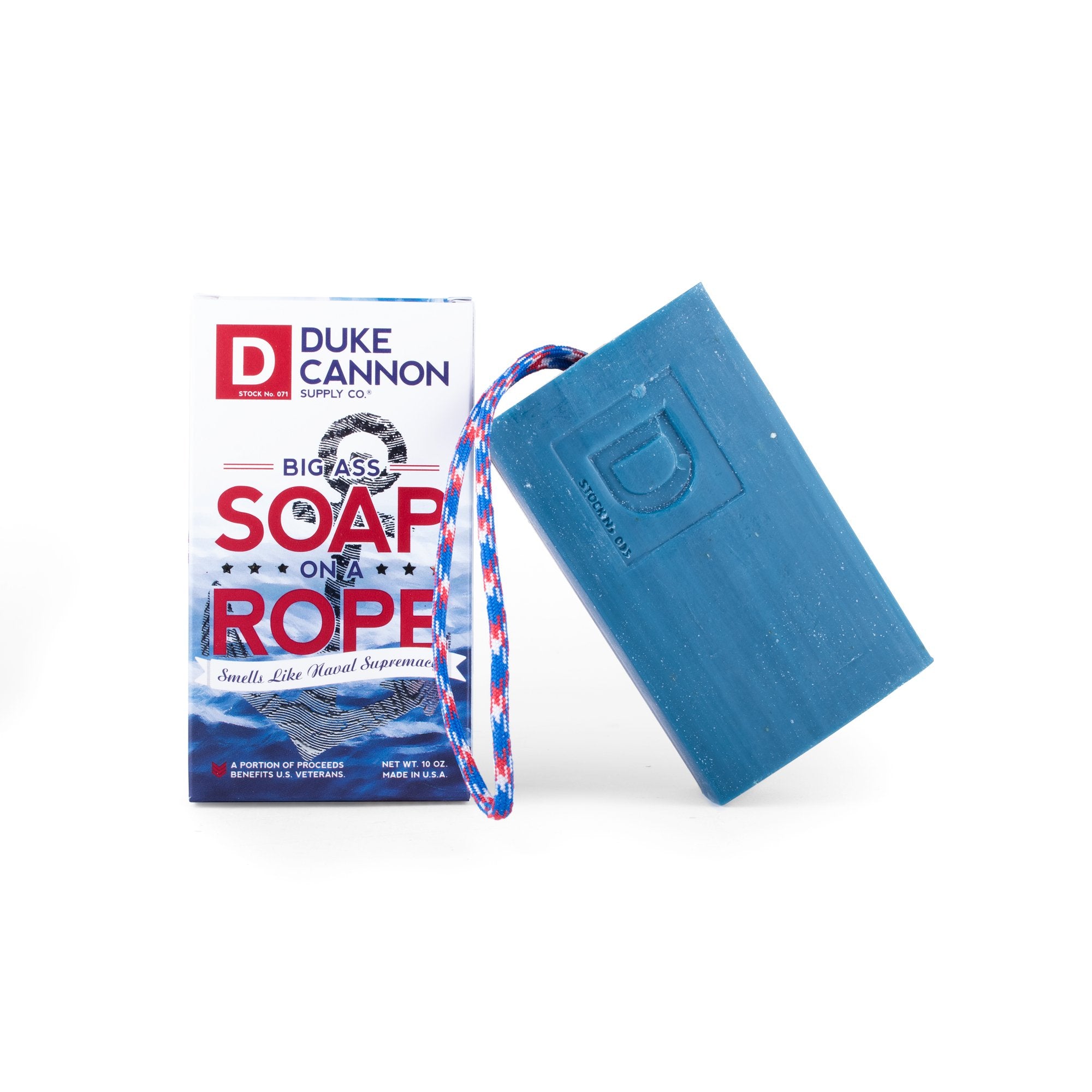 Duke Cannon Big Ass Soap on a Rope - Naval Supremacy    