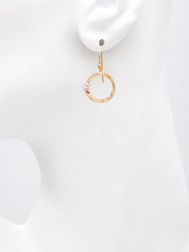 Holly Yashi Phoebe Petite Hoop Earrings - Silver    