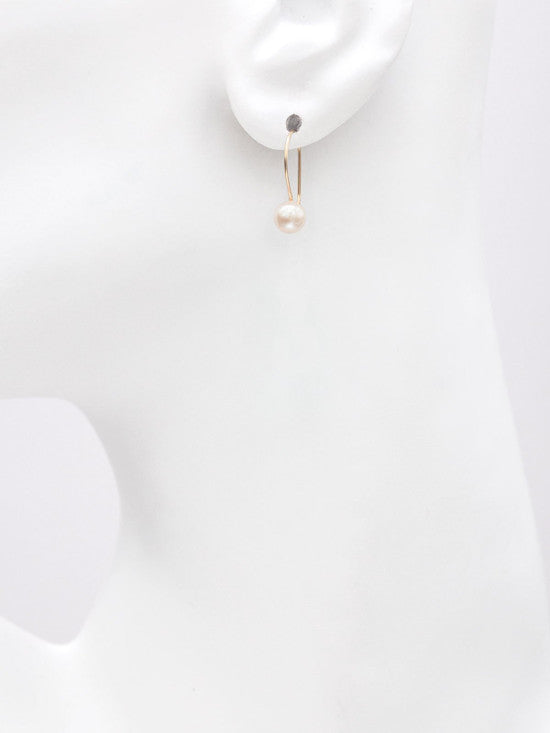 Holly Yashi Julianna Pearl Drop Earrings - Pink / Gold    