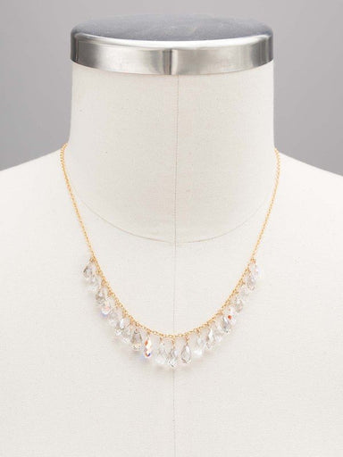 Holly Yashi Lorelei Wedding Necklace - Clear    