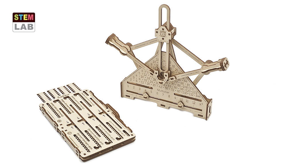 UGears STEM Lab - 2 in 1 Arithmetic Kit    
